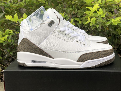 Ultimate version_ Air Jordan 3 _MOCHA Mocha color scheme_ original standard_ pure imported original leather material_ full code shipment_ 40 --- 47.5-f1708663